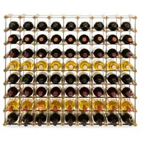 Proregal Weinregal 82,5 x 92,5 x 24,5 cm Natur