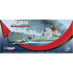 MIRAGE HOBBY 400407 1:400 Polnisches U-Boot ORP Orzel