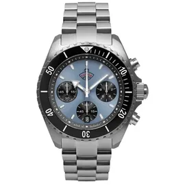 ruhla Glasbach Cup Chronograph Edelstahl 44 mm 4970M-5