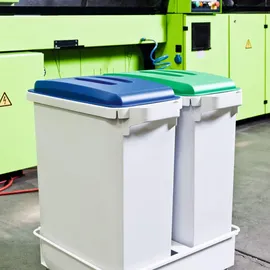 Durable Papierkorb 60 l Blau