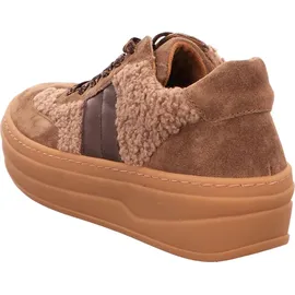 Gabor Plateau Schnürschuhe in Braun | Gr.: 39