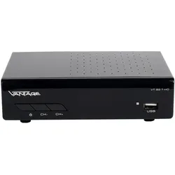 Vantage VT-92 DVB-T2 Receiver, Full HD 1080p, HDMI und SCART