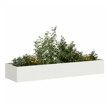 vidaXL Pflanzgefäß 280 x 80 x 40 cm Weiß