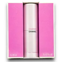 CHANEL Eau de Toilette Chance Eau Tendre EDT 3x20ml