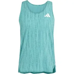 adidas Adizero Running Laufshirt Herren JV7161 - powder teal/preloved teal L