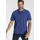 MAN'S WORLD Poloshirt MAN'S WORLD, Herren, Gr. 72/74 (5XL), blau (royalblau), Piqué, Obermaterial: 100% Baumwolle, unifarben, Basic, regular fit, Rundhals, Flachstrickbündchen, Shirts, Kurzarm, lockere Passform, unifarben, Topseller