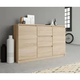 Top e shop Schubladenkommode 120 x 75 x 40 cm Braun