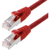 Helos Patchkabel, SF/UTP RJ-45/RJ-45, 3m, rot (117829)