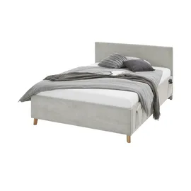 Meise Möbel meise.möbel Polsterbett Cool mit Lattenrost Cord Nata 140 x 200 cm