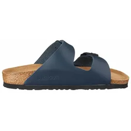 Birkenstock Arizona Naturleder schmal blau 36