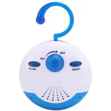 Masslla Wasserdichtes Duschradio, Tragbares Mini-FM-Radio mit Eingebautem Lautsprecher für Badezimmer, Küche, Bootfahren, Wandern, Duschlautsprecher