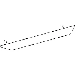 Geberit myDay Türgriff 598922000 105 cm
