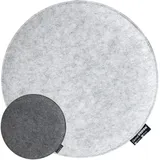 Dune Design Sitzkissen Ø 35 cm grau 1 St.