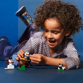 LEGO Classic Kreativ-Bauset mit weißen Steinen 11012