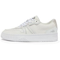 Lacoste Damen Low-Top Sneaker L001 0321 1 SFA, Frauen Halbschuhe,Ladies,Halbschuhe,straßenschuhe,Strassenschuhe,Weiss/Offwhite (65T),40.5 EU / 7 UK