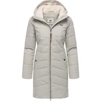 Ragwear Wintermantel "Noita YOUMODO", Damen, Gr. 5XL (50), hellgrau, Obermaterial: 100% Polyester. Innenfutter: 100% Polyester. Wattierung: 100% Polyester, tailliert ca.