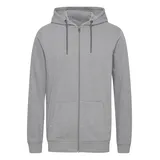 11 Project Sweatjacke Herren Grau XXL