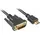 Sharkoon Adapterkabel HDMI > DVI-D 1 m Schwarz