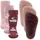 Ewers 3er-Pack Schwan Stoppersocken SoftStep, Socken mit Antirutschsohle für Mädchen, Anti-Rutsch-Socken mit Gummisohle, MADE IN GERMANY, 3 Paar rutschfeste Kindersocken, Größe 29-30 - 29-30