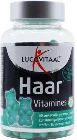 Lucovitaal Haarvitamine Kaubonbons 60 Stück