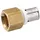 heima24 Pressfitting-übergang 16 x 2,0 mm - 1/2 Zoll Innengewinde für Mv-rohr