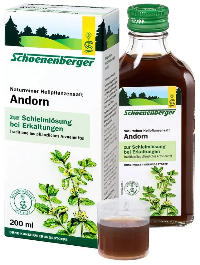 Preisvergleich Produktbild Schoenenberger Naturreiner Heilpflazensaft Andorn 200 ml