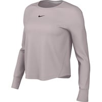 Nike Damen Top W Nk One Classic DF Ls Top, Platinum Violet/Black, XS