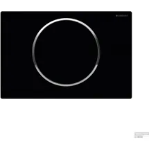Geberit Sigma10 Betätigungsplatte schwarz/hochglanz-verchromt 115.758.KM.5