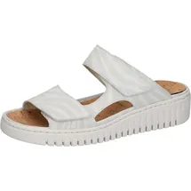 WALDLÄUFER Pantolette H-Willow weiß-kombi. 38