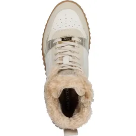 Marco Tozzi Damen Sneaker, Cream Comb, 38 EU