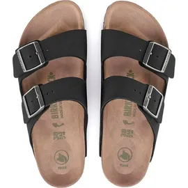 Birkenstock Arizona Birko-Flor Nubuk schmal schwarz 45