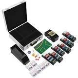 vidaXL Spiel Pokerchips-Set 600 Stk. 4 g