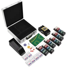 vidaXL Spiel Pokerchips-Set 600 Stk. 4 g