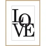 The Wall Design Frames Kunststoff braun 60x80 cm 1 St.
