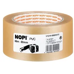 NOPI Packband transparent 50,0 mm x 66,0 m 1 Rolle