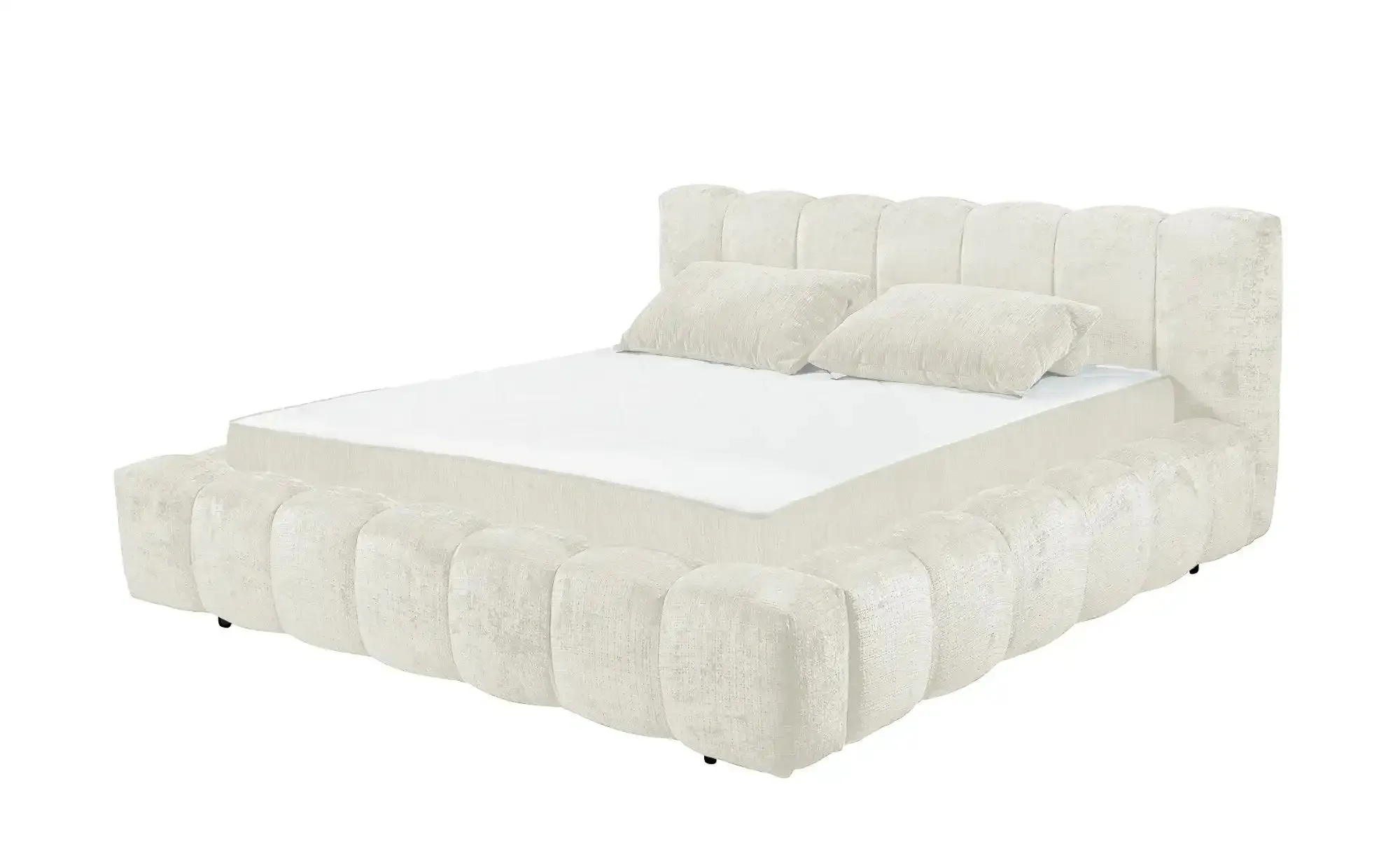 Polsterbett  Bexley , creme , Maße (cm): B: 226 H: 103