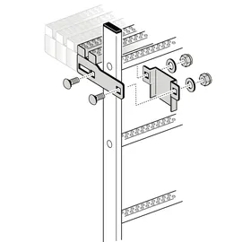 Hailo Professional Hailo Austrittsverlängerung für Steigleitern 40x20mm Typ VAO Edelstahl 225-300mm