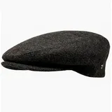 WEROR Herren Schiebermütze Flatcap Schirmmütze Cap Mütze Fischgrät WEROR-380.1 (55, Braun) - 55