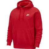 Nike Sportswear Club Fleece Hoodie University Red/University Red/White M