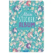 trotsch TRÖTSCH Mein Stickeralbum "Einhorn" Stickerbuch mit 24 beschichteten Seiten für flexibles Platzieren der Sticker: DIN A5 Einhorn ... (Stickeralben: zum Sammeln von Stickern)