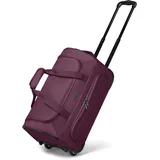 REDOLZ Trolley-Reisetasche S mit Rollen 51 cm | 39 Liter | für Männer & Frauen (Duffle Essentials)