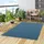 Snapstyle Kunstrasen Rasenteppich mit Noppen Kingston Blau 200x300cm