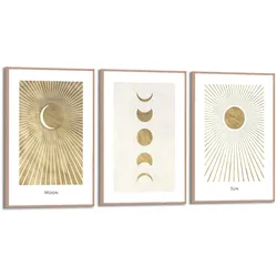 Bilder-Set PLANET LIGHTS - bunt
