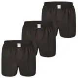 MG-1 Boxershorts schwarz M 3er Pack