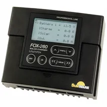 SUNWARE FOX 260 Li Laderegler PWM 12 V, 24V