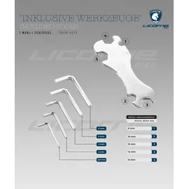 licorne bike gmbh Stella Plus 28 Zoll RH 48 cm Unisex Weiß