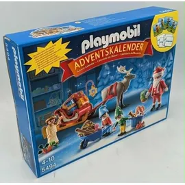 Playmobil Adventskalender Weihnachtsmann 5494