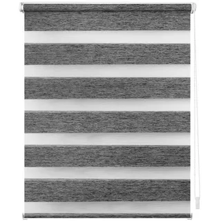 Klemmfix 120 x 150 cm meliert go green/dunkelgrau