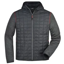 James® & Nicholson Strickfleecejacke JN772 1 Stück, Größe: L