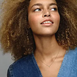 Pandora Kette mit Anhänger Drei Sterne Herz Zirkonia Gold